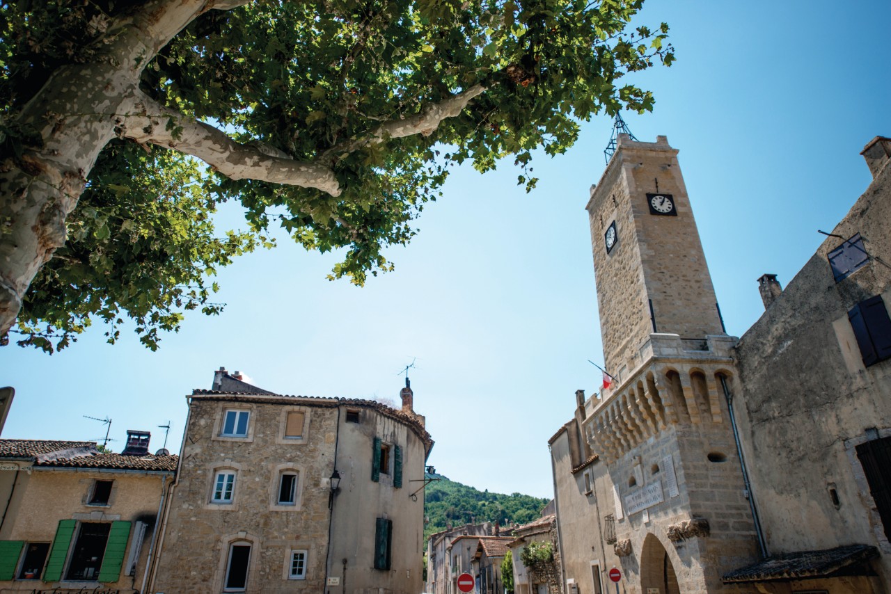 Dans les rues de Saint-Rémy-de-Provence.